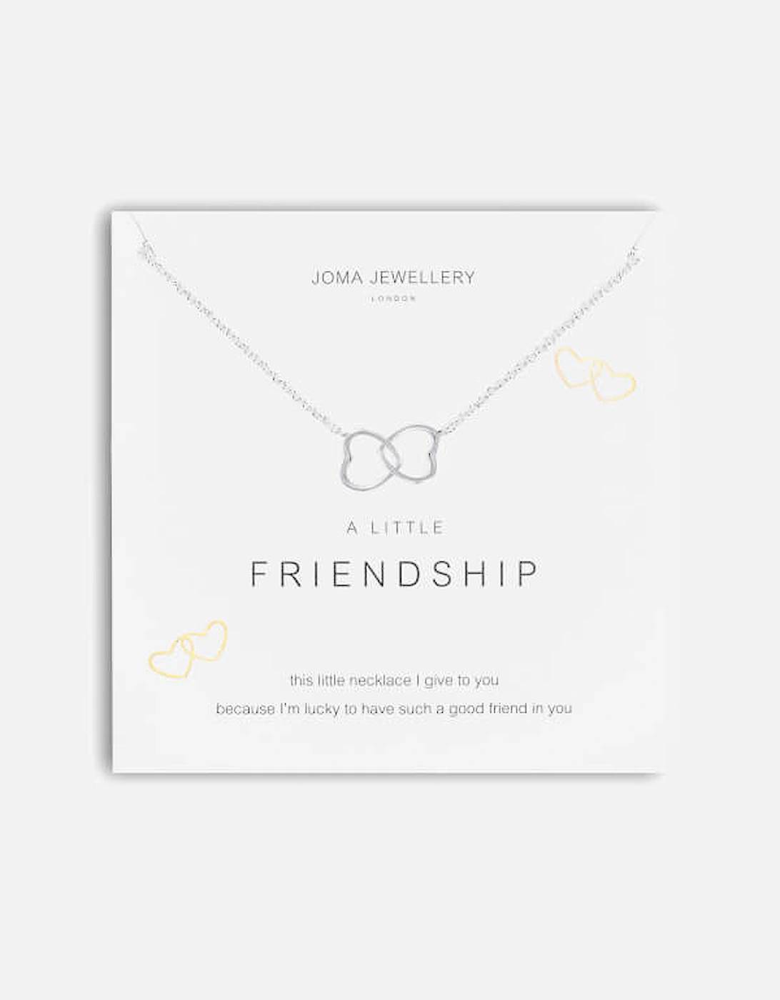 Women's A Little Friendship Necklace - Silver, 2 of 1