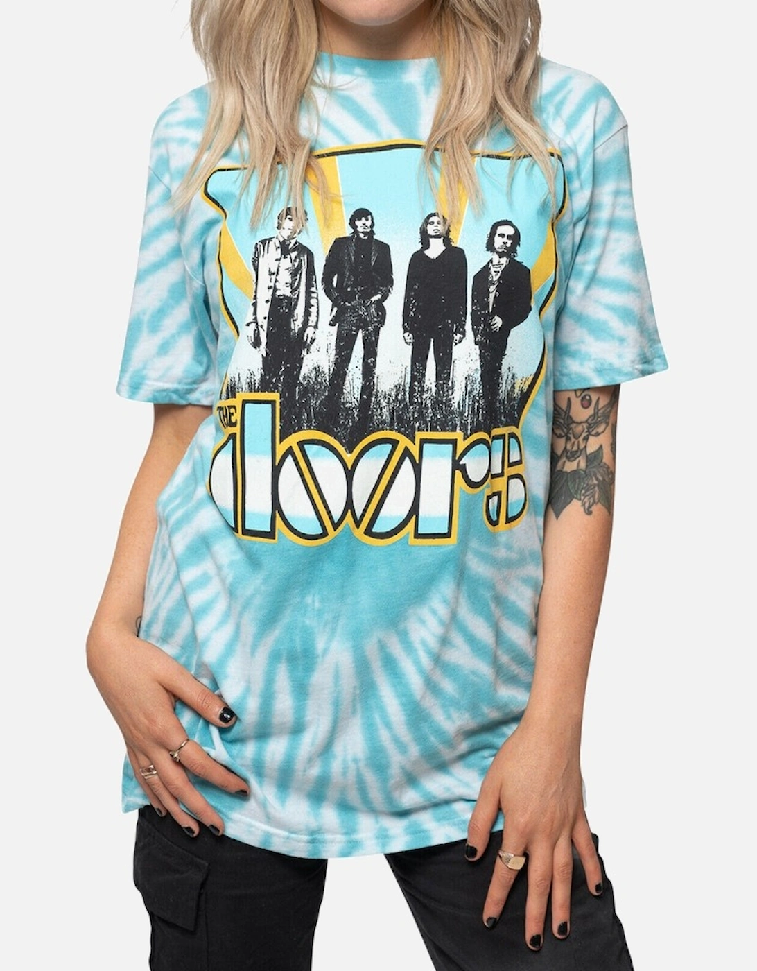 Unisex Adult Waiting For The Sun Tie Dye T-Shirt, 5 of 4