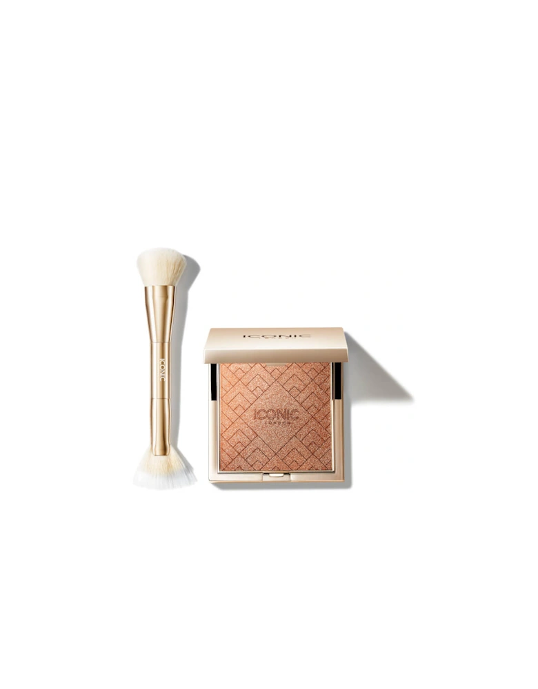 Kissed by the Sun Multi-Use Cheek Glow and Brush - Date Night