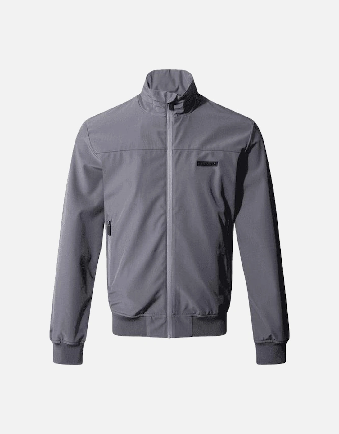 Yanic Nylon Zinc Grey Bomber Jacket, 5 of 4