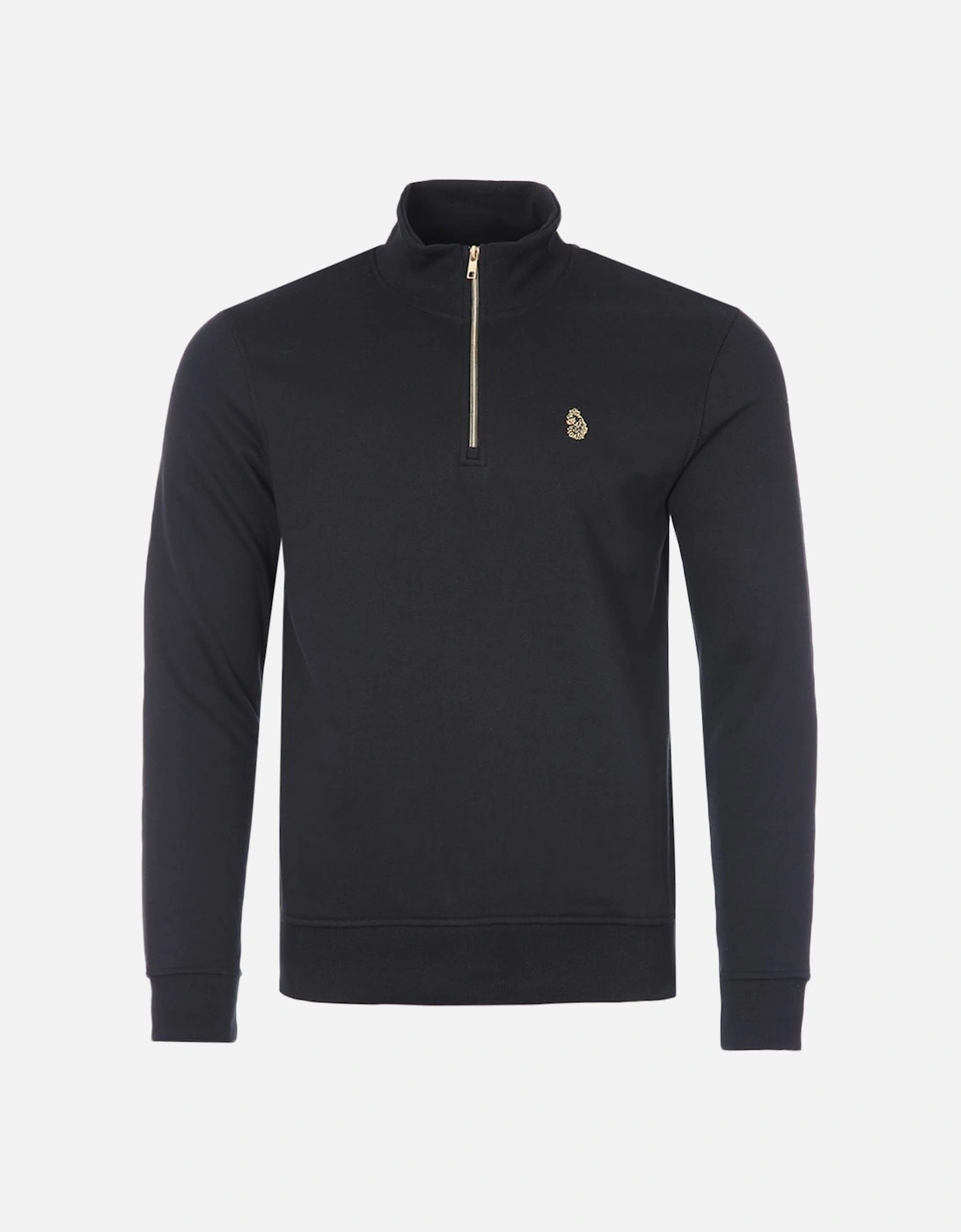 Mens Higgs Quarter Zip Sweatshirt, 3 of 2