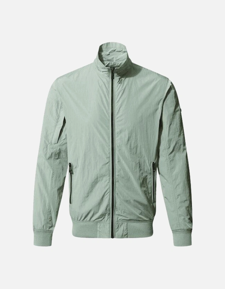 Portico Lightweight Nylon Green Jacket