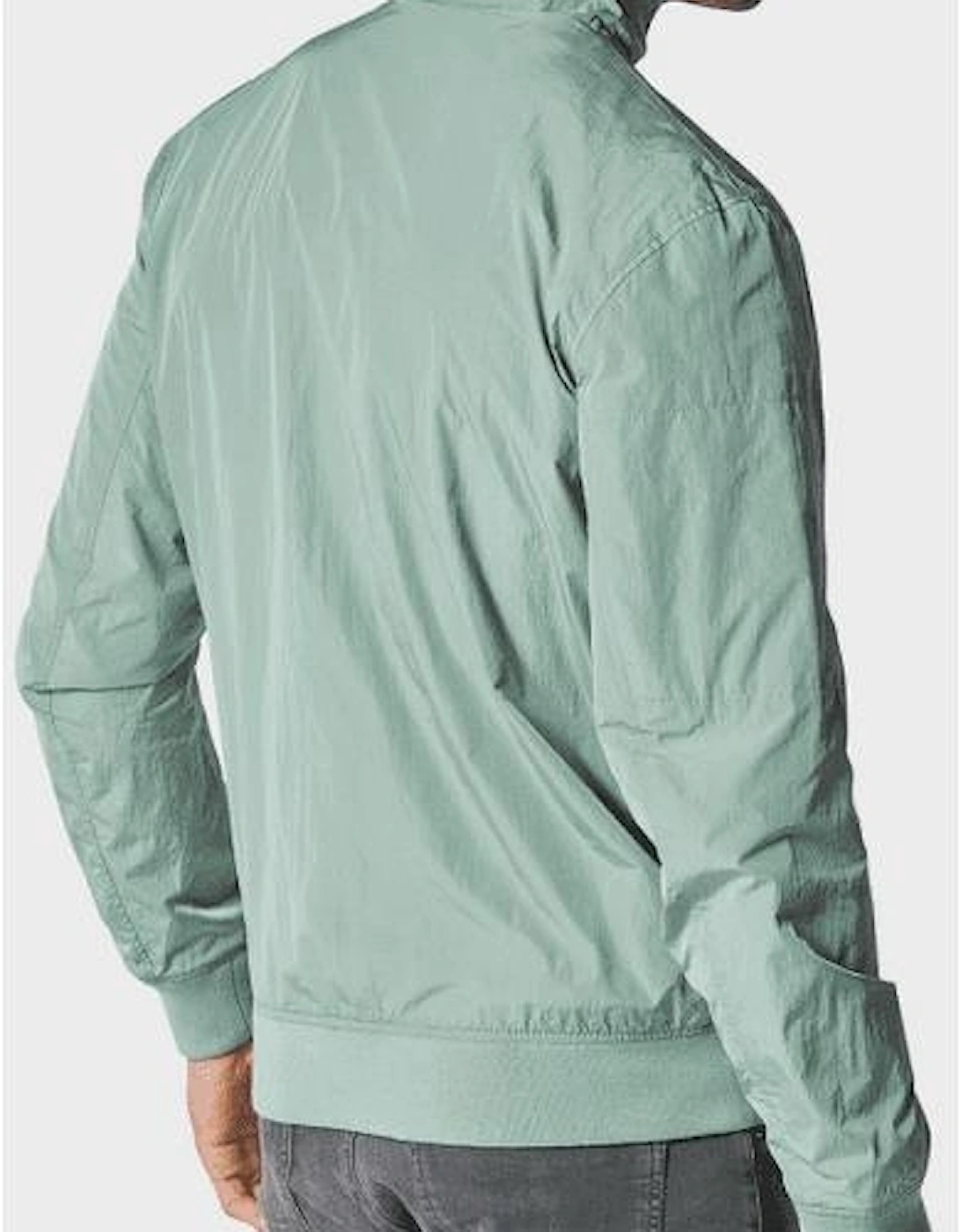 Portico Lightweight Nylon Green Jacket