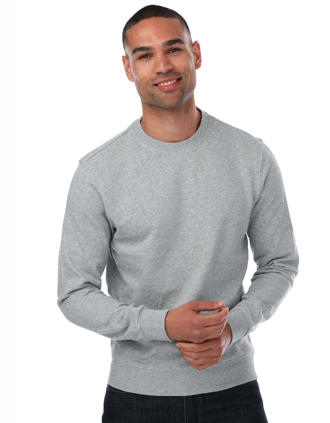 Mens Fulwood Organic Crew Neck Sweatshirt, 5 of 4