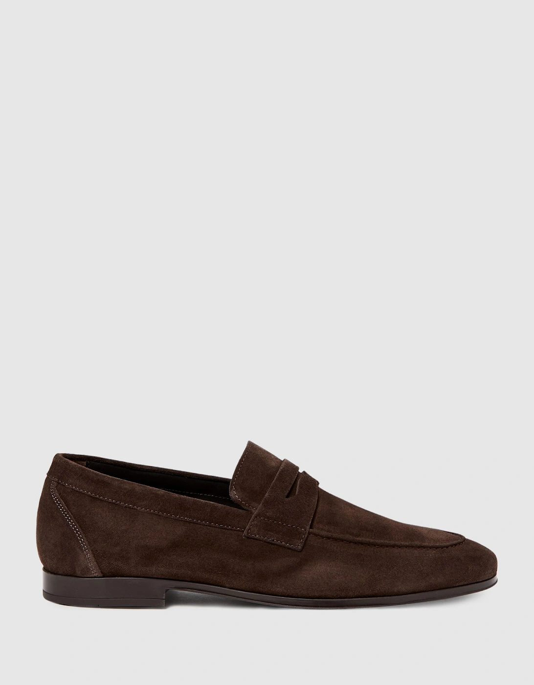 Suede Slip On Loafers, 2 of 1