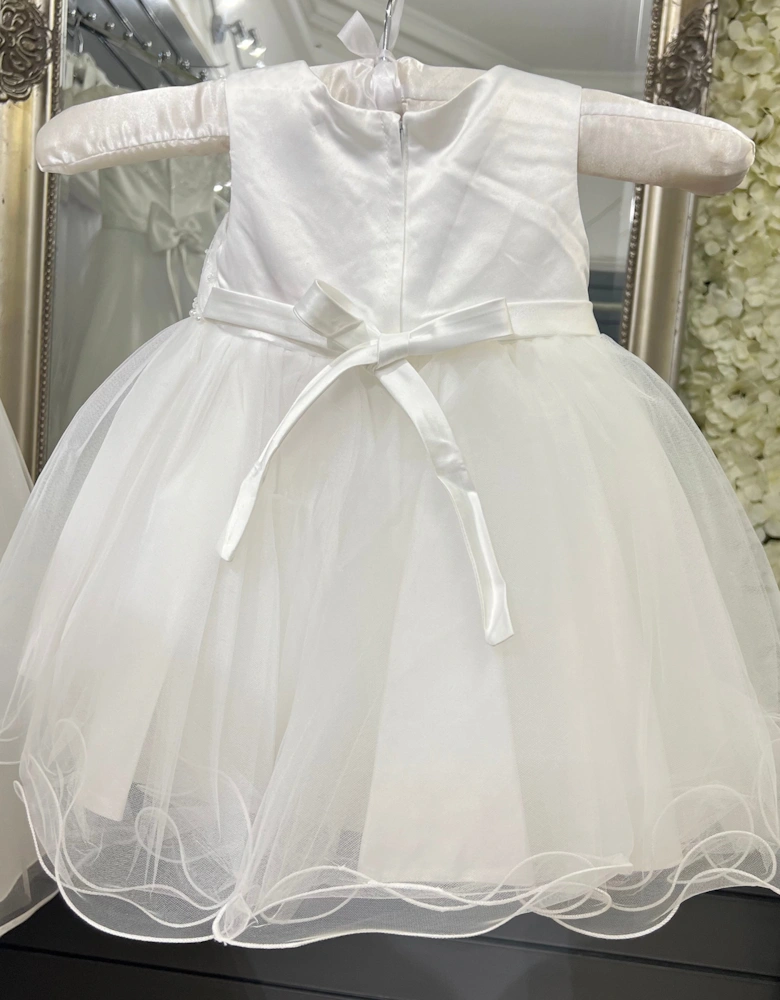 Girls “Riley” Ivory Occasion Dress