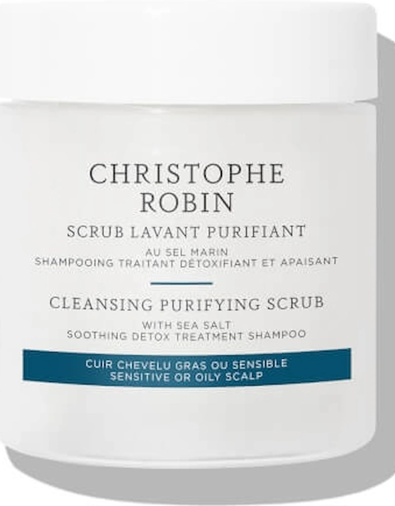 Cleansing Purifying Scrub with Sea Salt 75ml - Christophe Robin