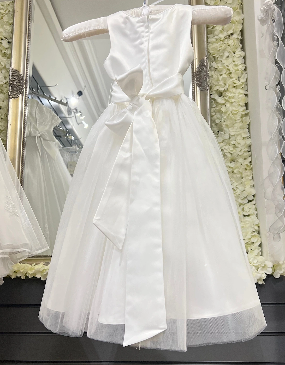 Girls “Hilary” Ivory Occasion Dress