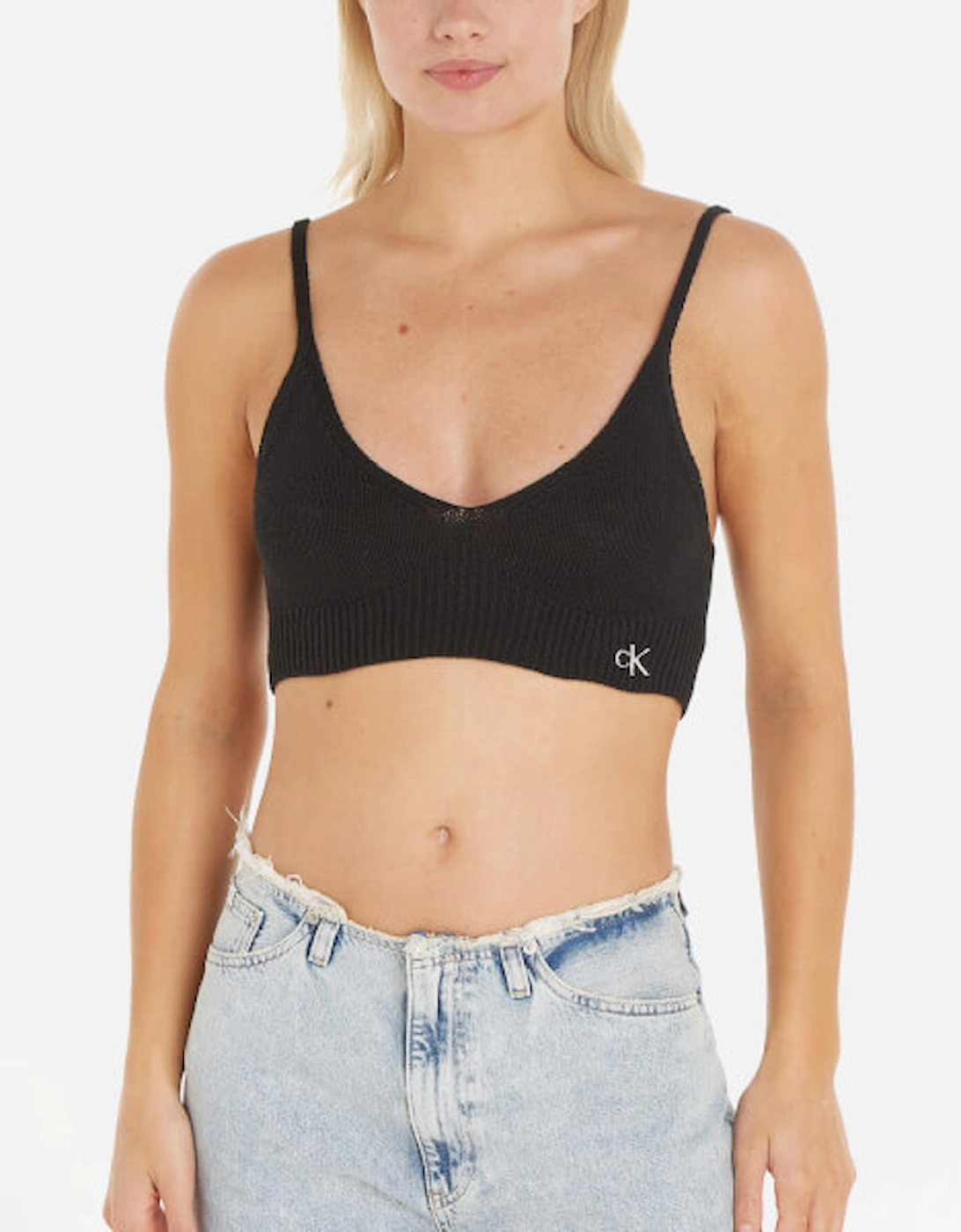 Jeans Knitted Bralette, 2 of 1