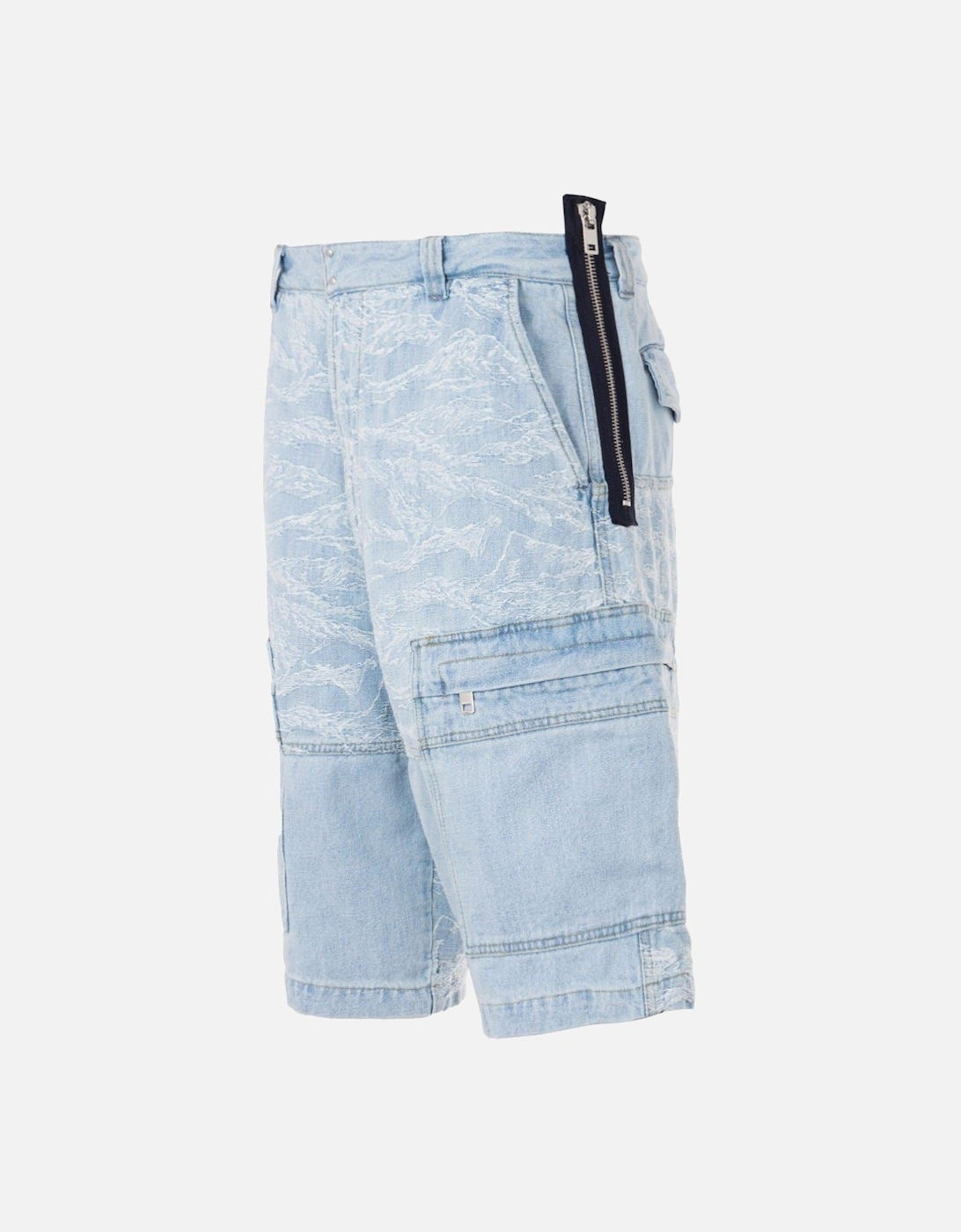 Mens DLuk Utility Denim Shorts