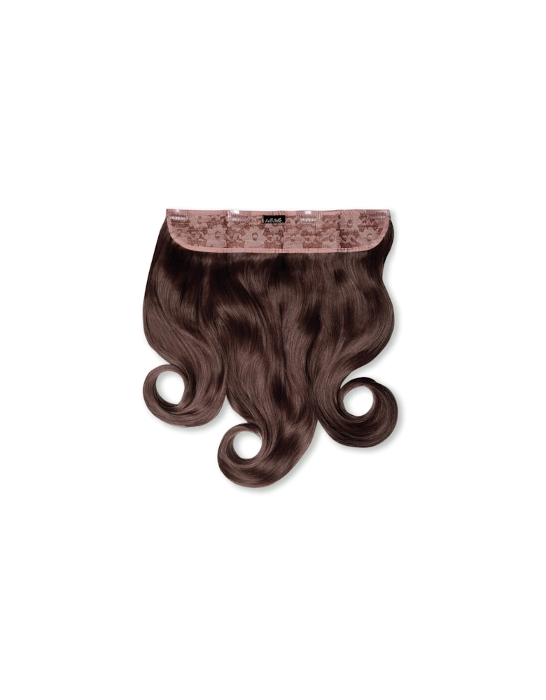 Thick 16 1-Piece Curly Clip in Hair Extensions - Chestnut