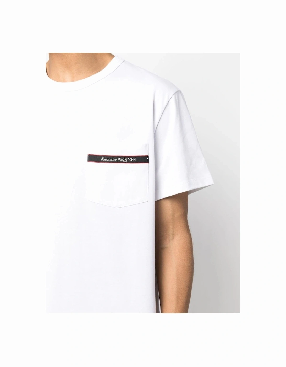 Over Fit Pocket T Shirt White