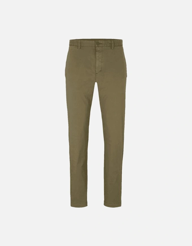 HUGO Embroidered Logo Khaki Chino Pants