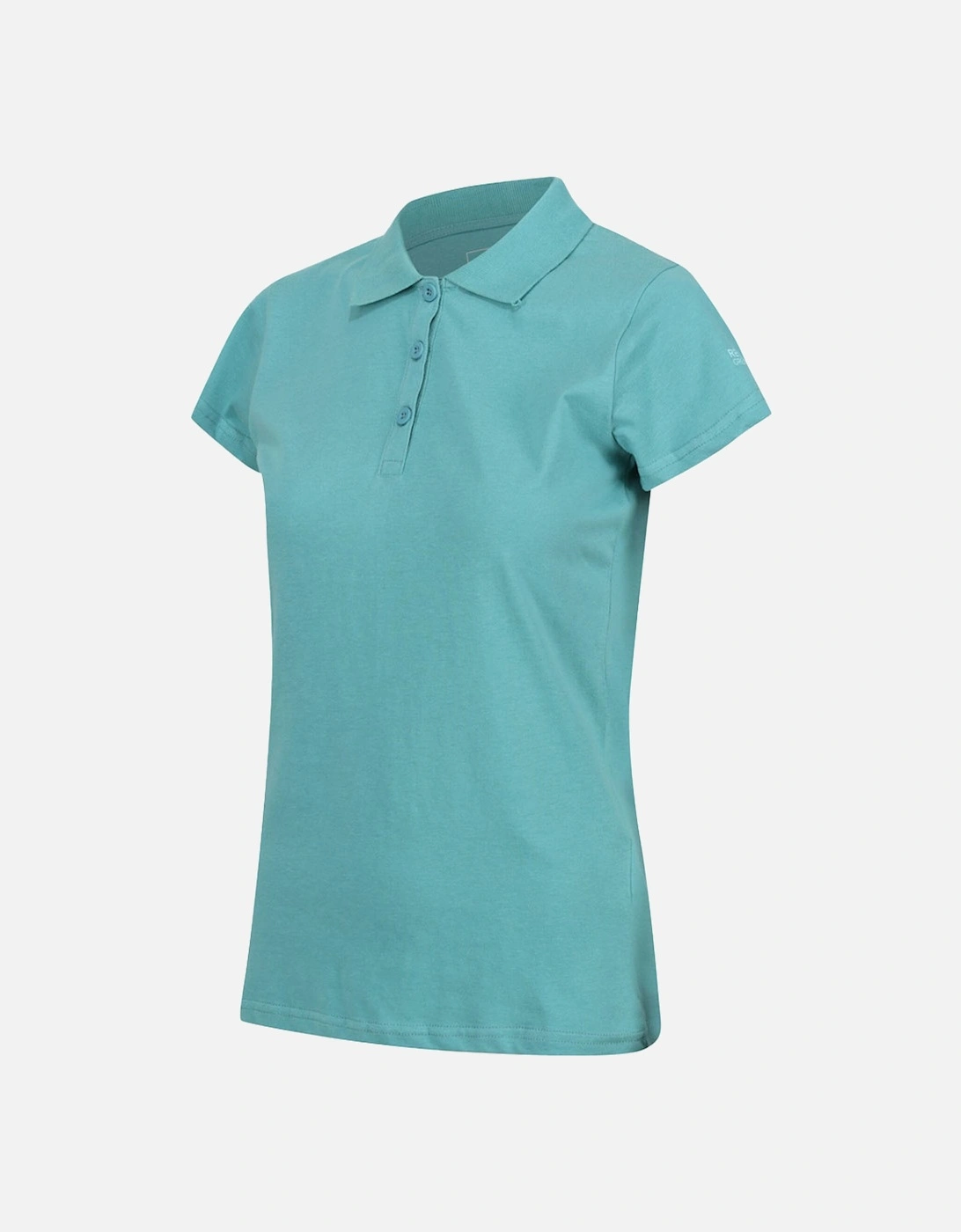 Womens Sinton Coolweave Cotton Jersey Polo Shirt, 3 of 2