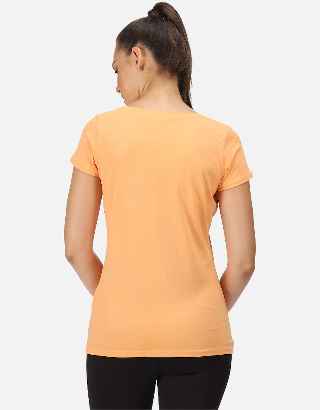 Womens Breezed II Coolweave Cotton Jersey T Shirt