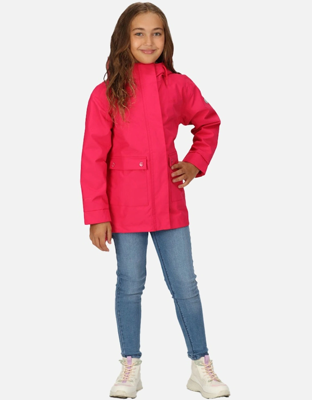 Girls Baybella Waterproof Breathable Jacket Coat, 3 of 2