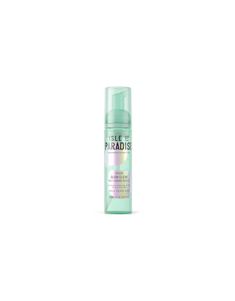 Glow Clear Self-Tanning Mousse - Medium 200ml - Isle of Paradise