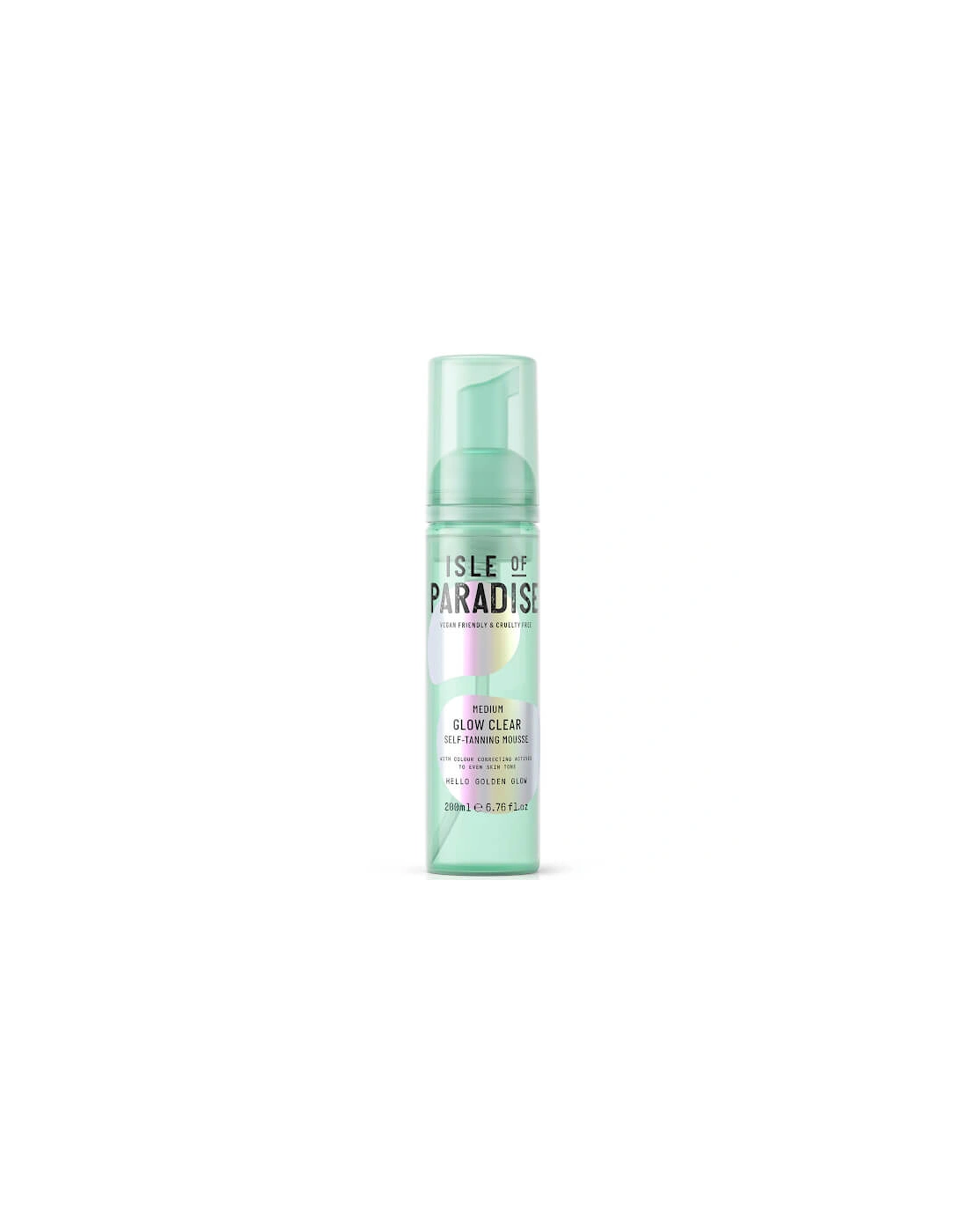 Glow Clear Self-Tanning Mousse - Medium 200ml - Isle of Paradise, 2 of 1