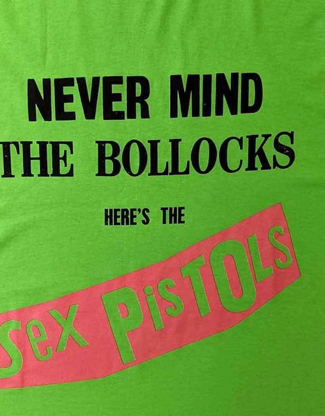 Womens/Ladies Never Mind The Bollocks Original Album Cotton T-Shirt