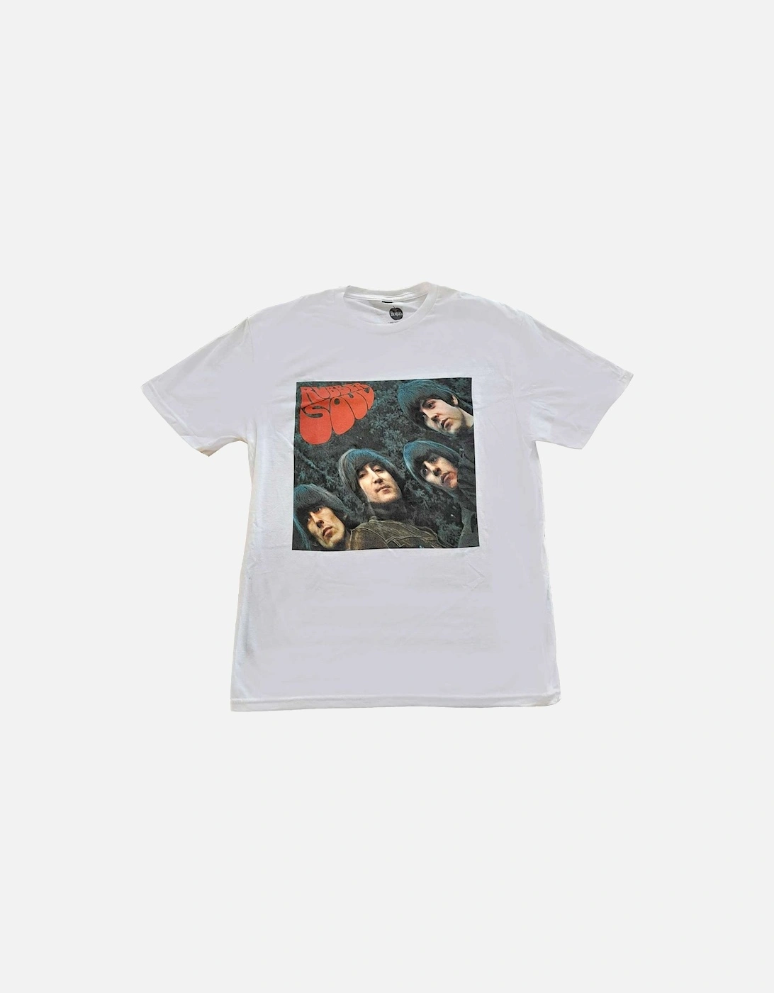 Unisex Adult Rubber Soul Album Ringspun Cotton T-Shirt, 2 of 1