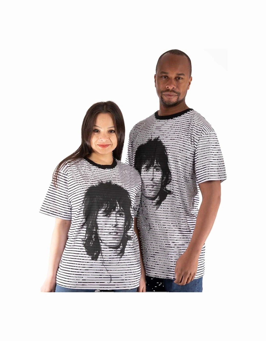 Unisex Adult Keith Striped T-Shirt