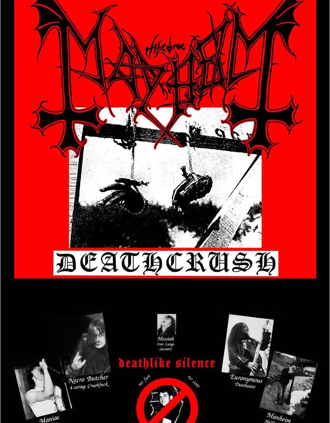 Deathcrush Textile Poster, 2 of 1
