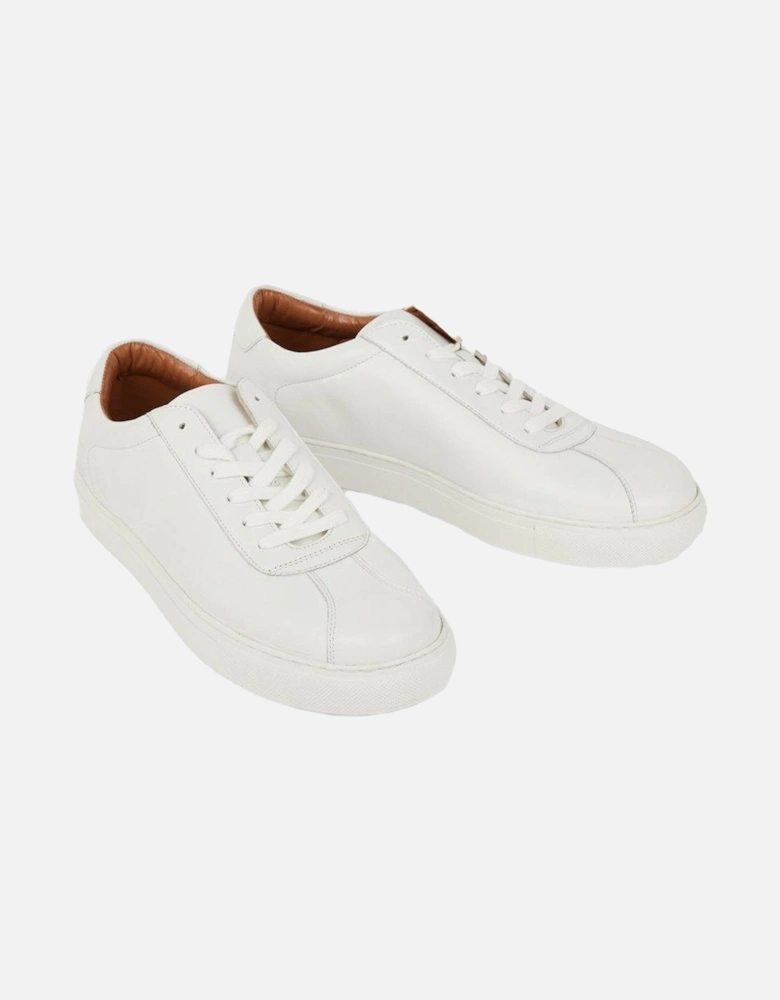 Mens Smart Leather Trainers