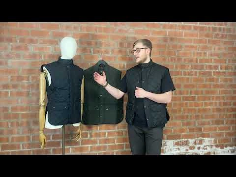 Lowerdale Quilted Gilet Black