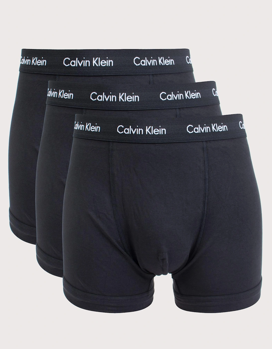 3 Pack of Cotton Stretch Trunks, 3 of 2