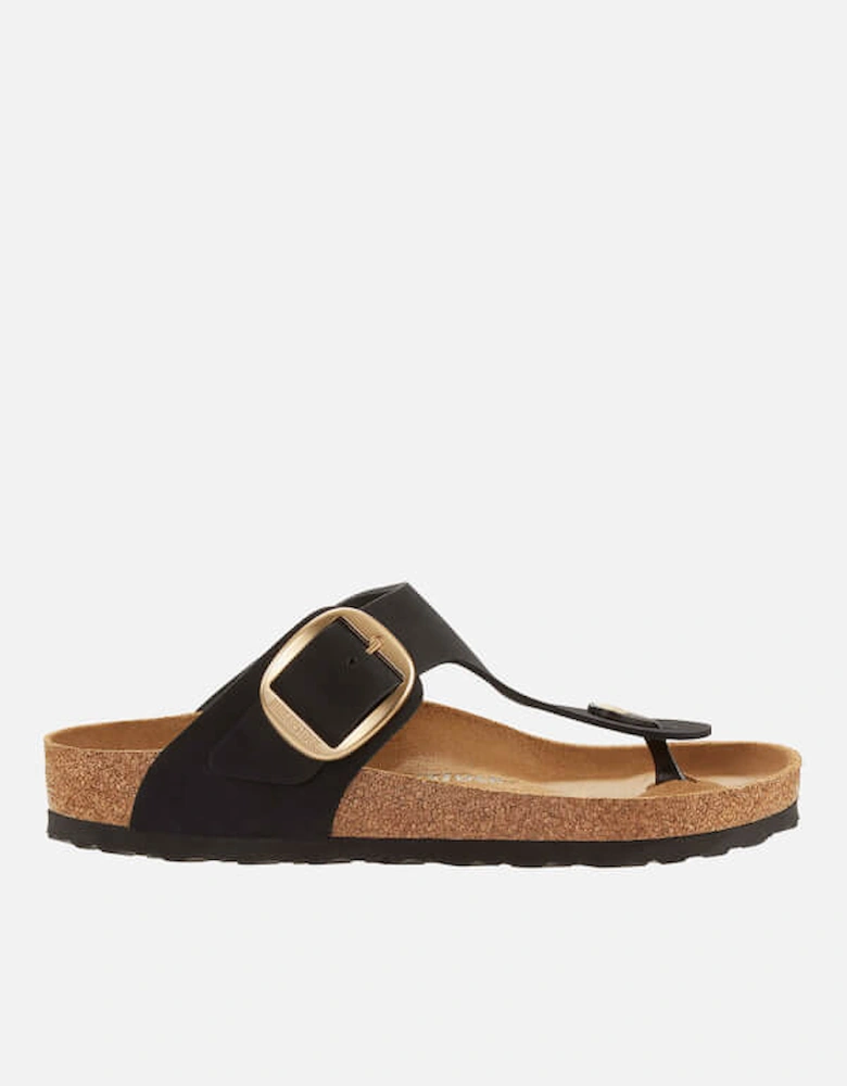 Women's Nubuck Narrow-Fit Leather Toe Sandals