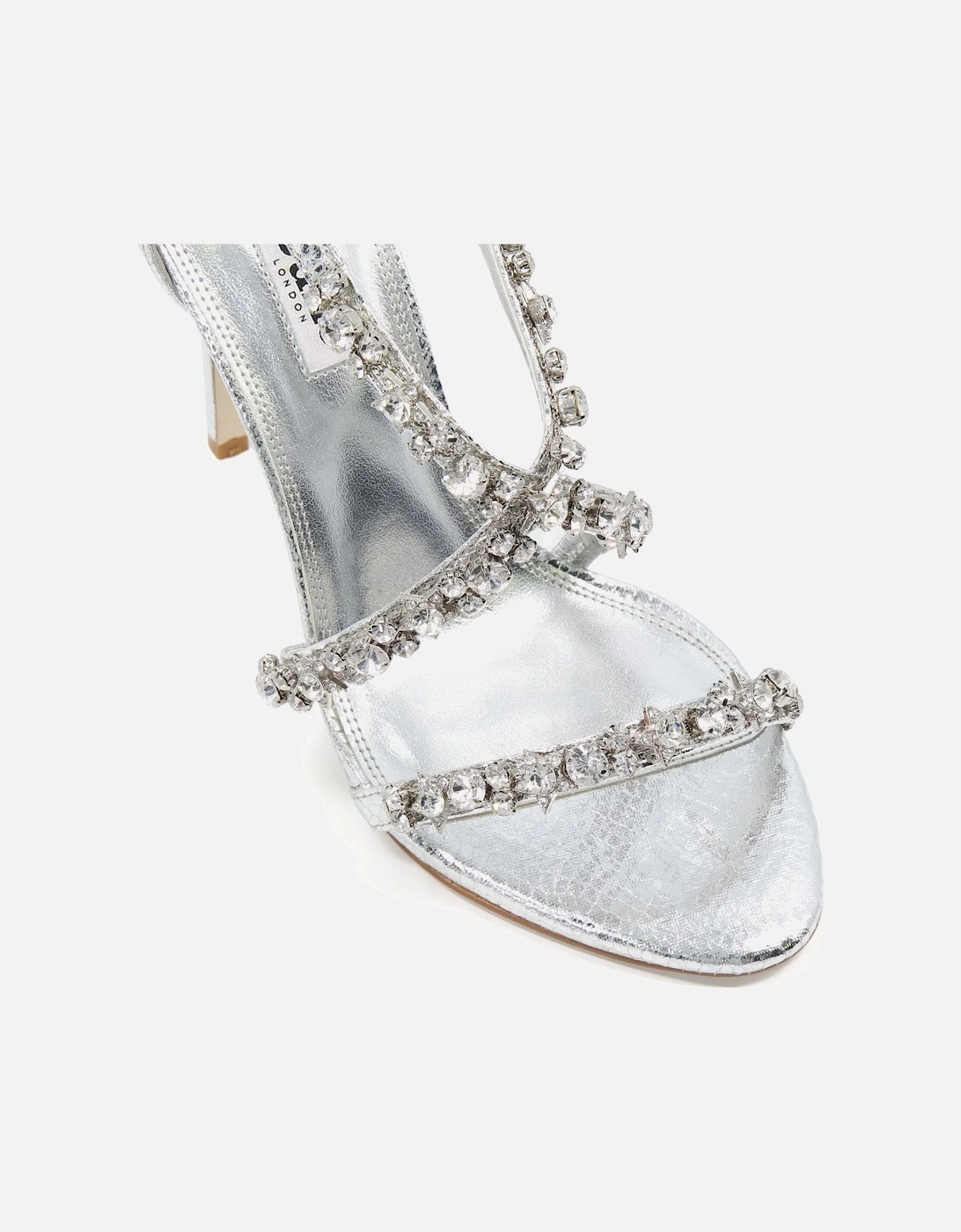 Ladies Mesmerised - Embellished Strap Heels