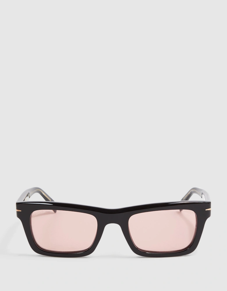 Eyewear by David Beckham Rectangular Sunglasses