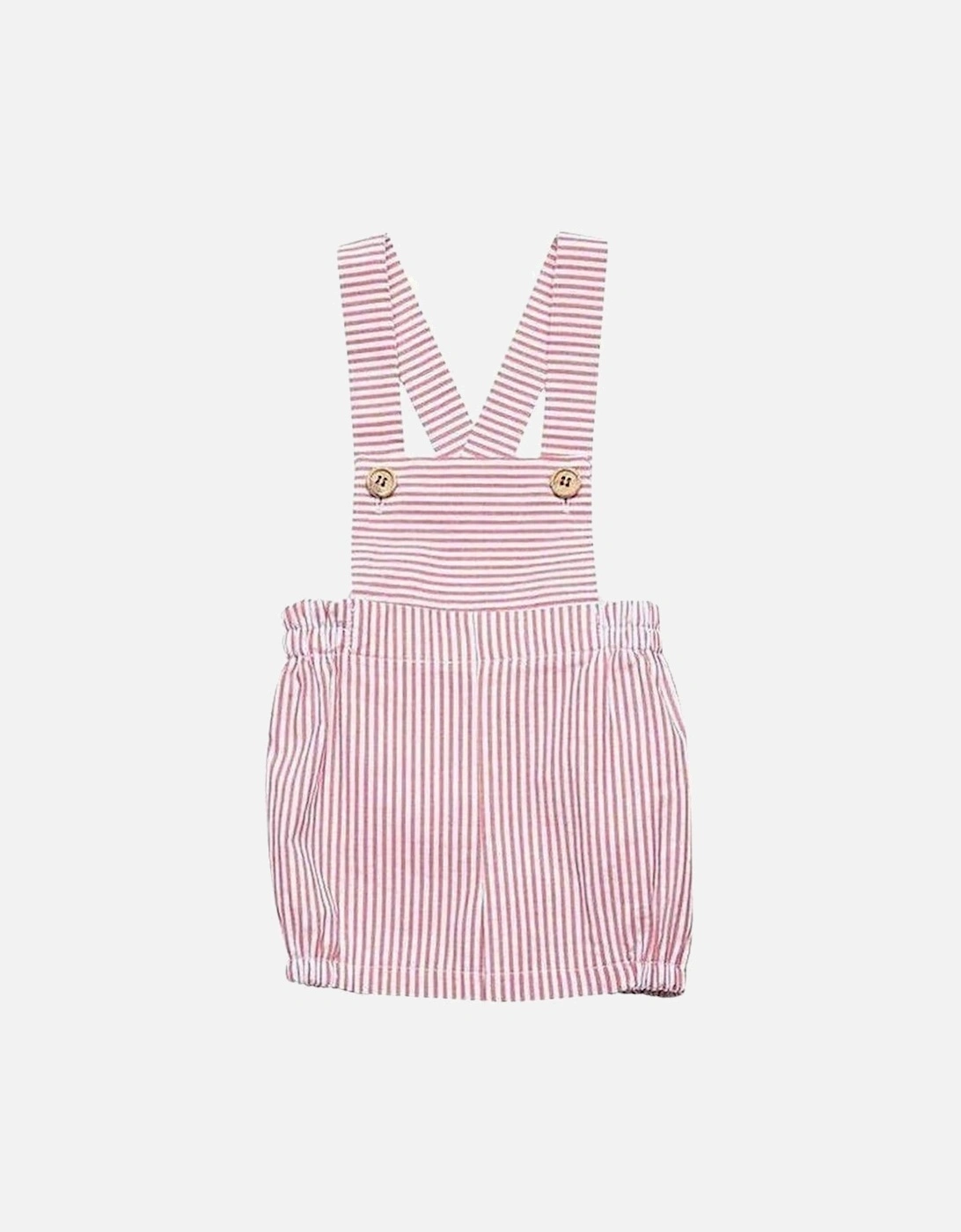 Boys Red Striped Romper, 3 of 2