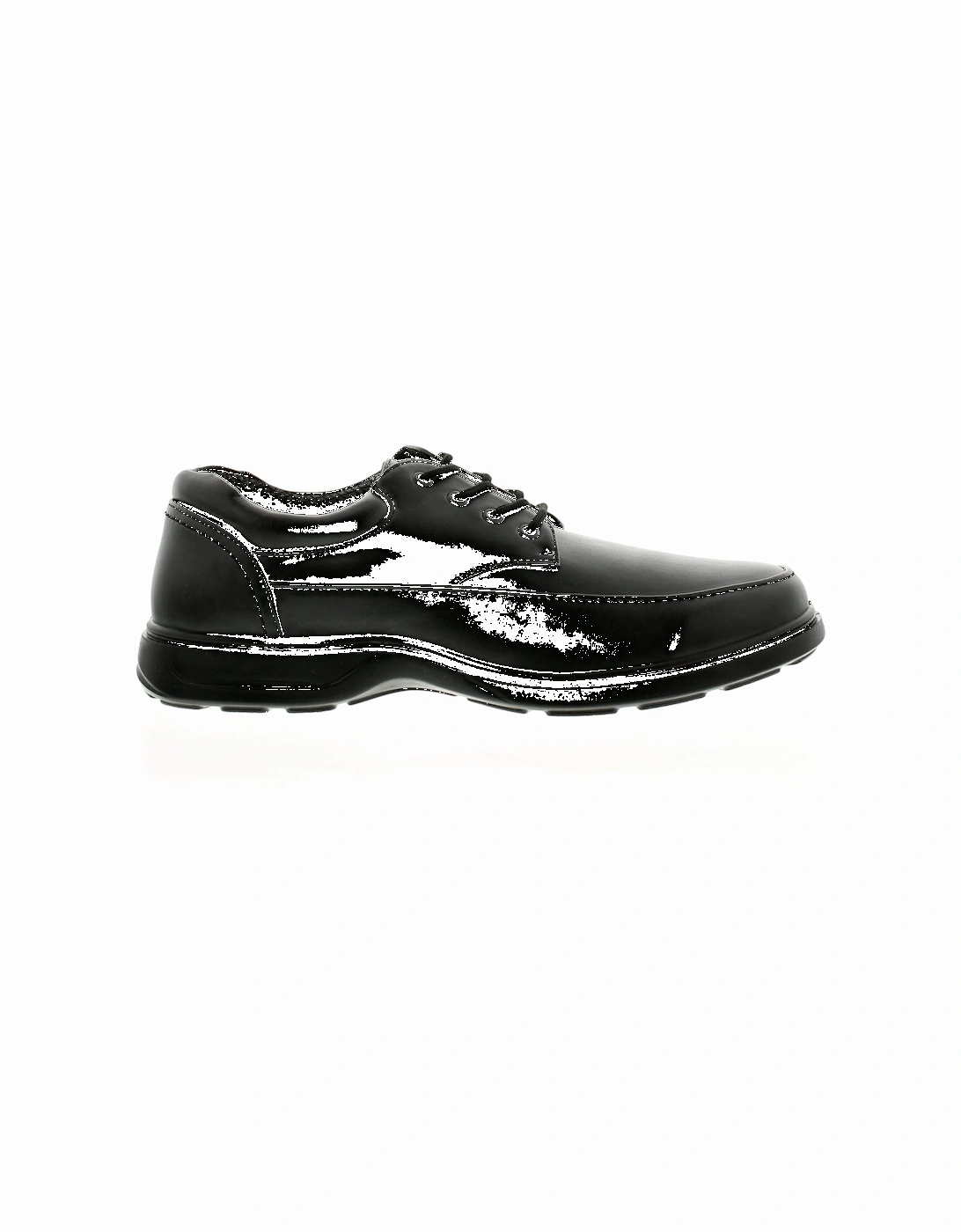 Mens Casual Shoes Freddy XL Sizes Lace Up black UK Size