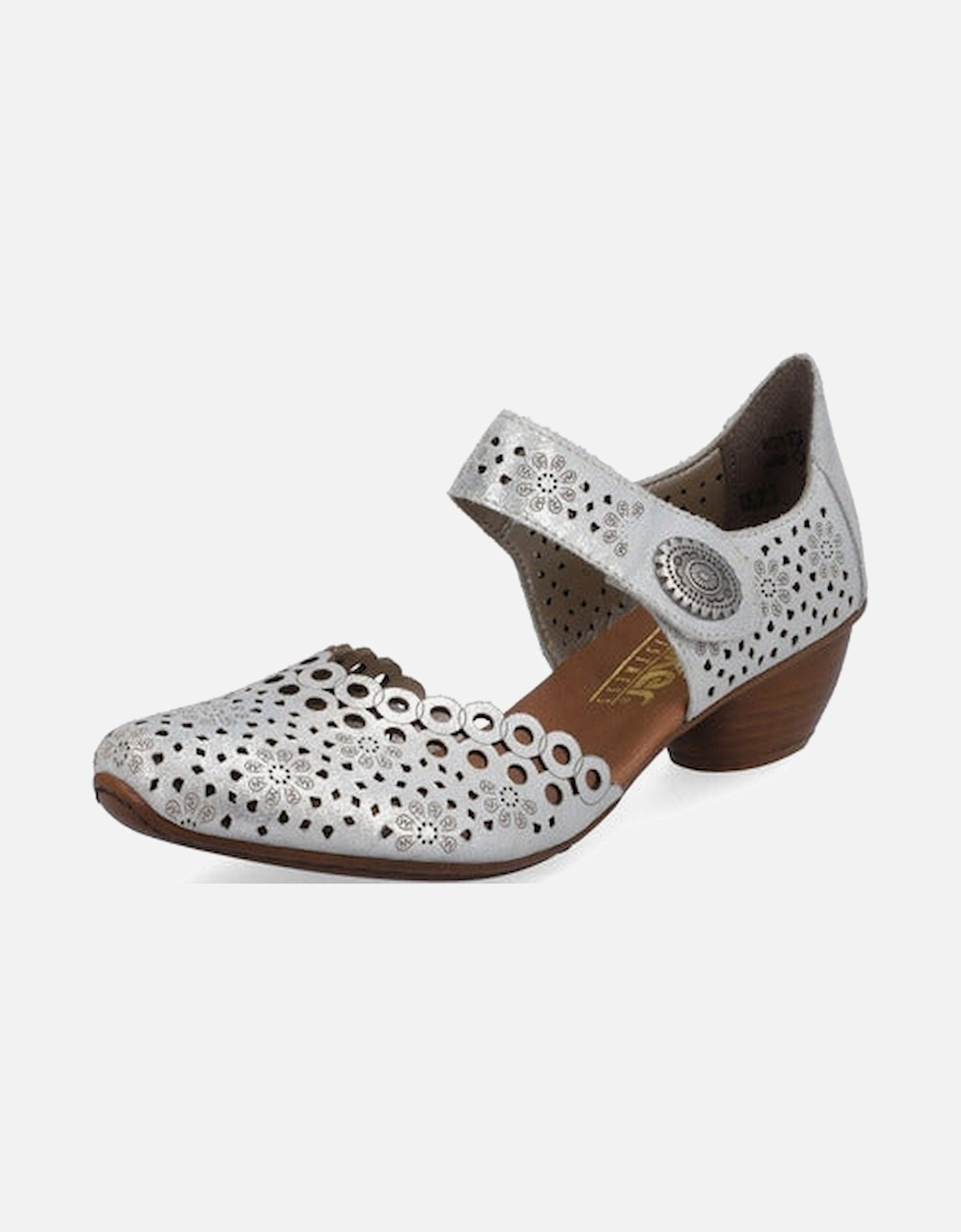 Womens Shoes 43753 90 silver, 2 of 1