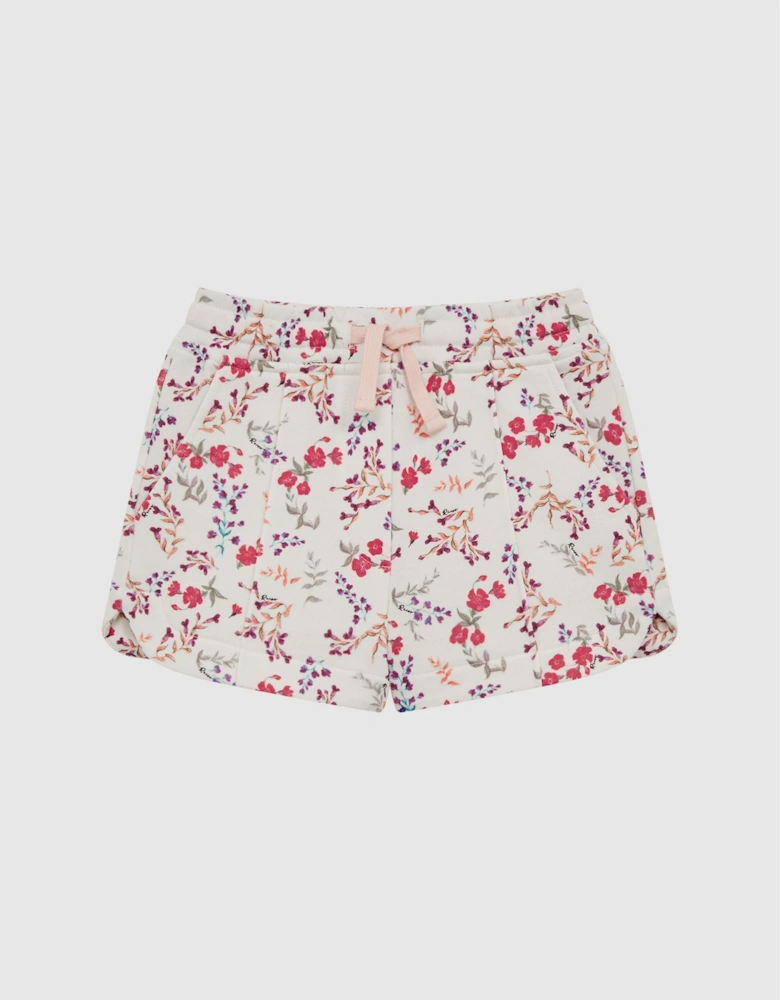 Relaxed Floral Printed Shorts