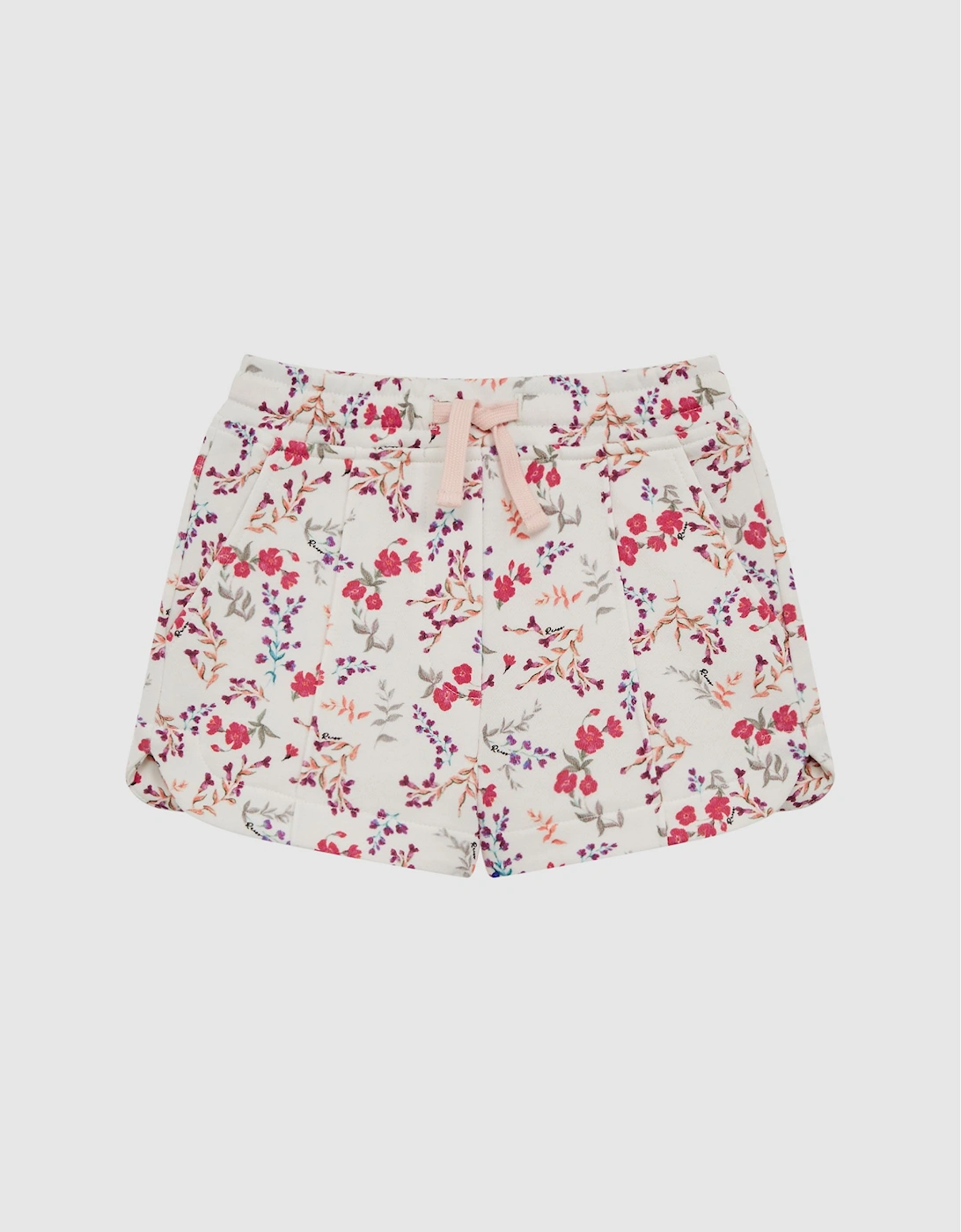 Relaxed Floral Printed Shorts, 2 of 1