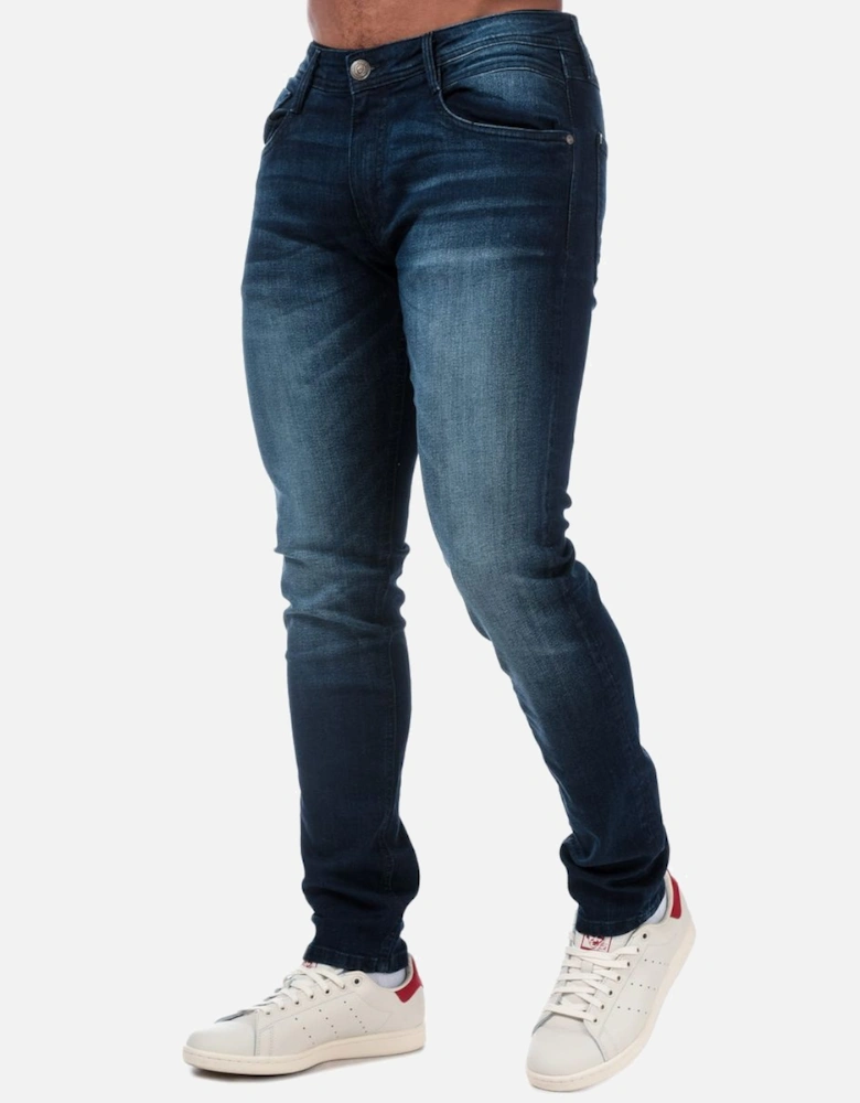 Mens Maylead Dark Wash Slim Fit Jeans