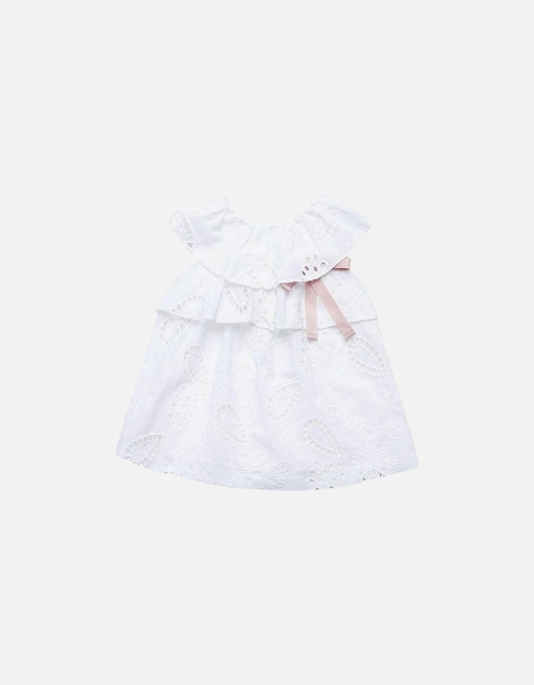 Baby Girls White broderie anglaise Dress