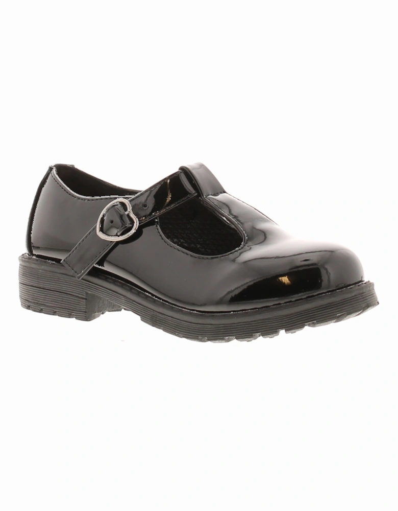 Girls Shoes School Carla black UK Size