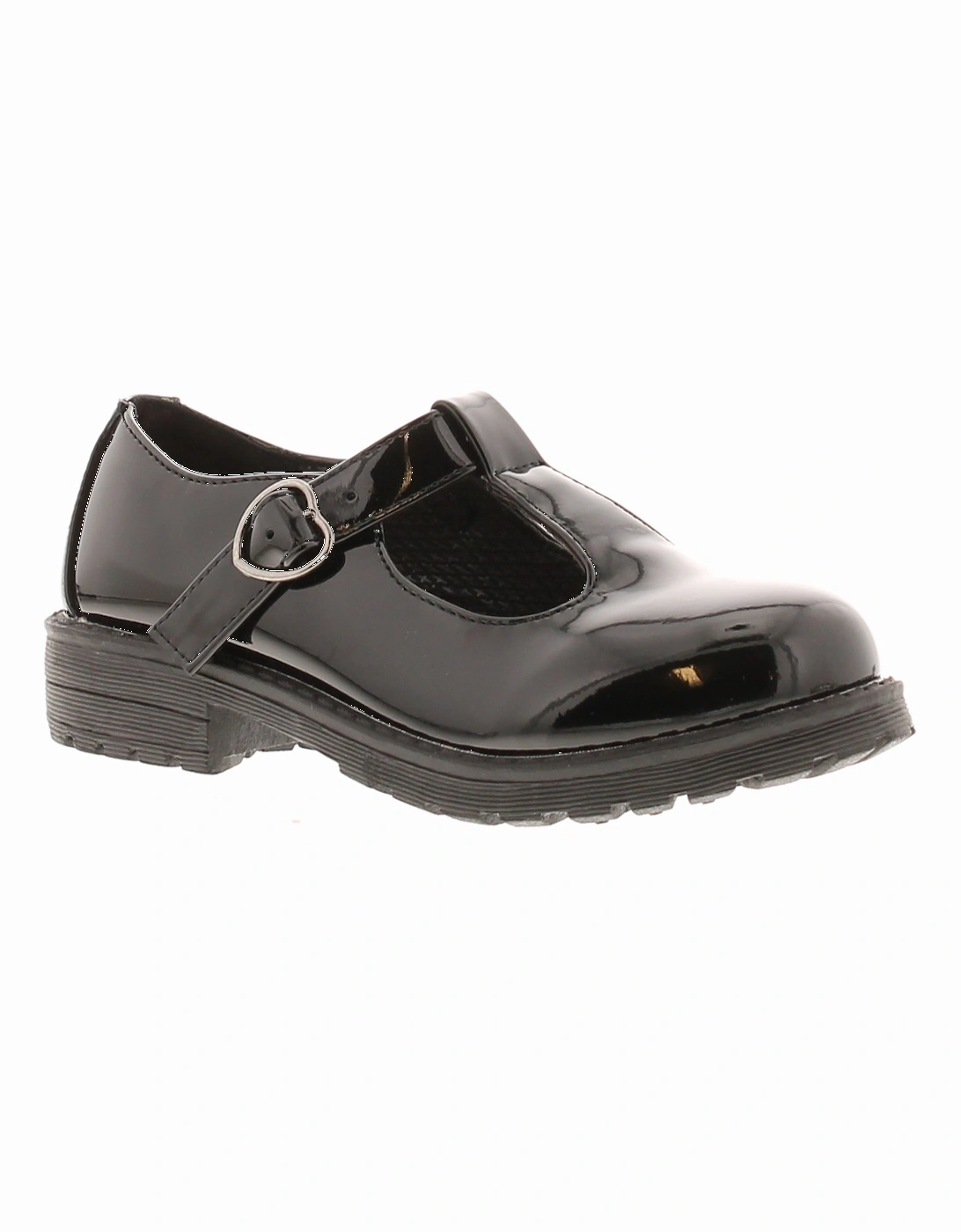 Girls Shoes School Carla black UK Size, 6 of 5