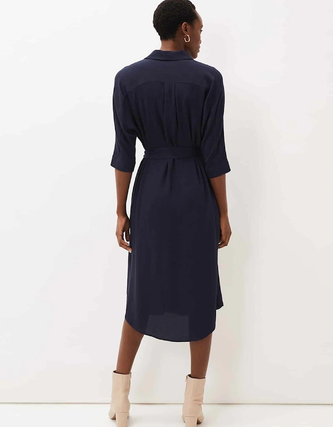 Maxine Belted Shirt Dress