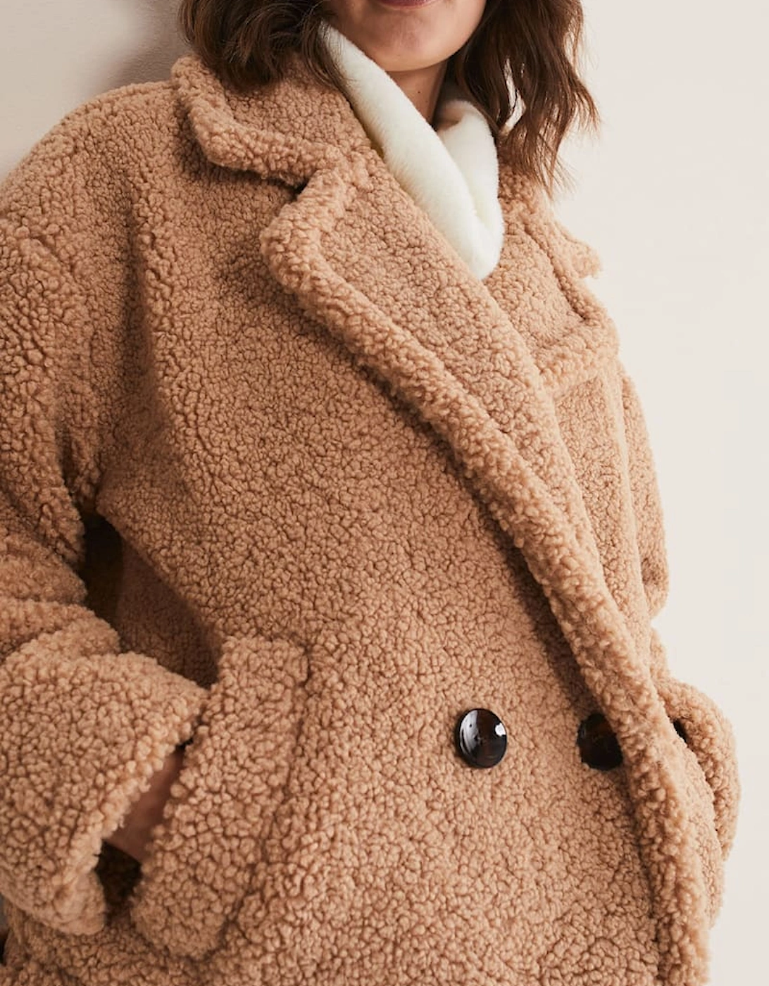 Kelsey Short Teddy Coat