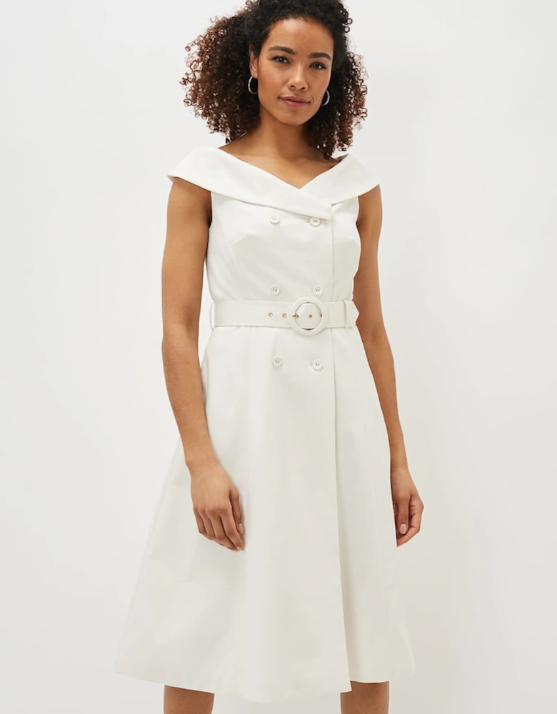 Felicity Double Breasted Midi Dress