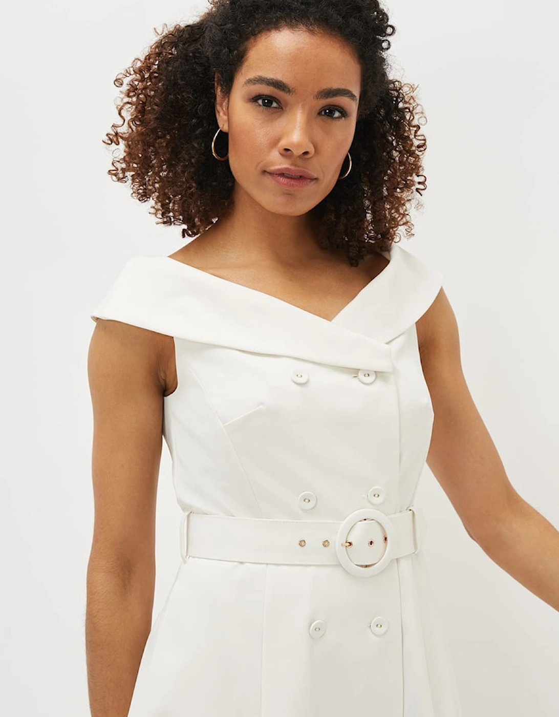 Felicity Double Breasted Midi Dress