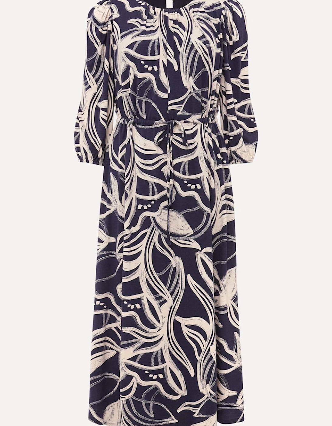 Carley Print Jersey Midi Dress