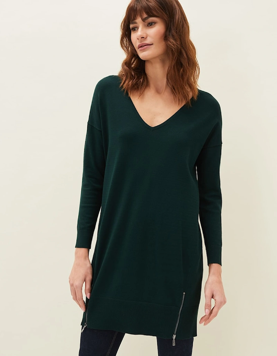 Skylar Knitted Tunic Dress