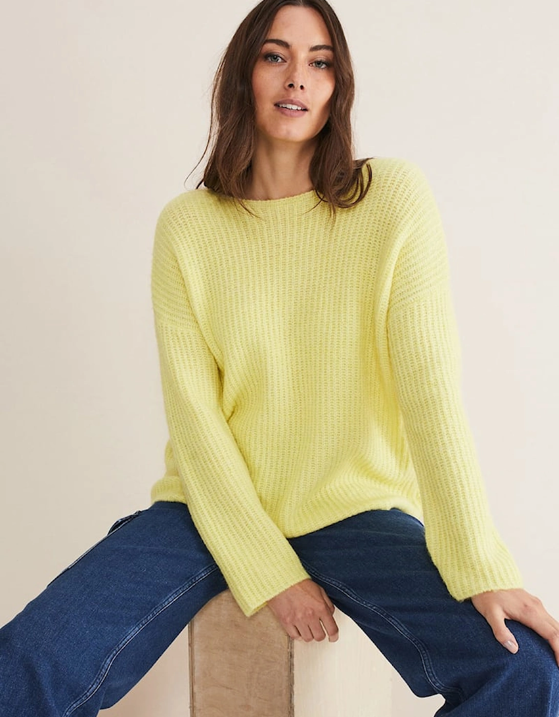 Fay Mohair Open Knitted Jumper, 7 of 6