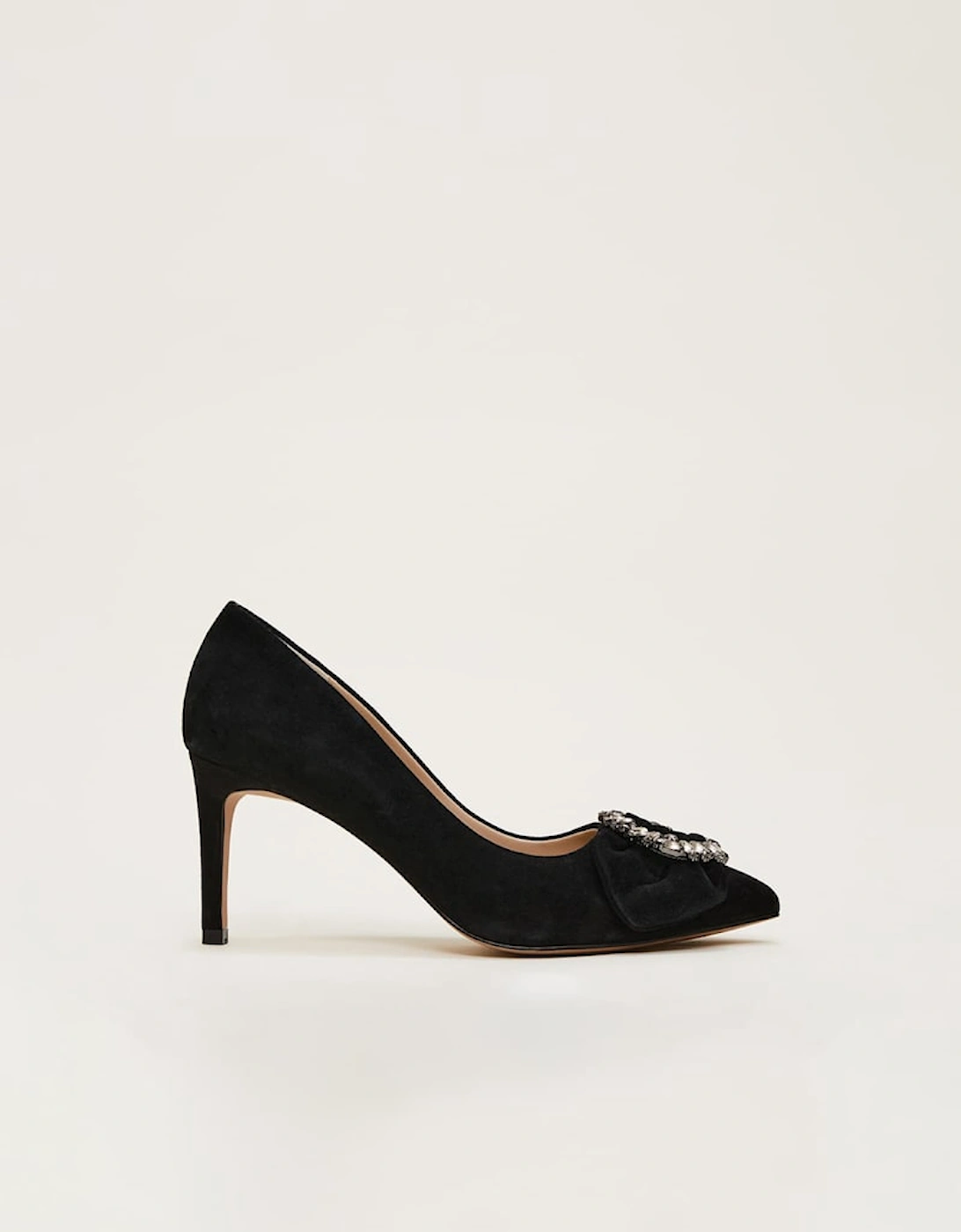 Jewel Front Bow Court Shoe, 8 of 7