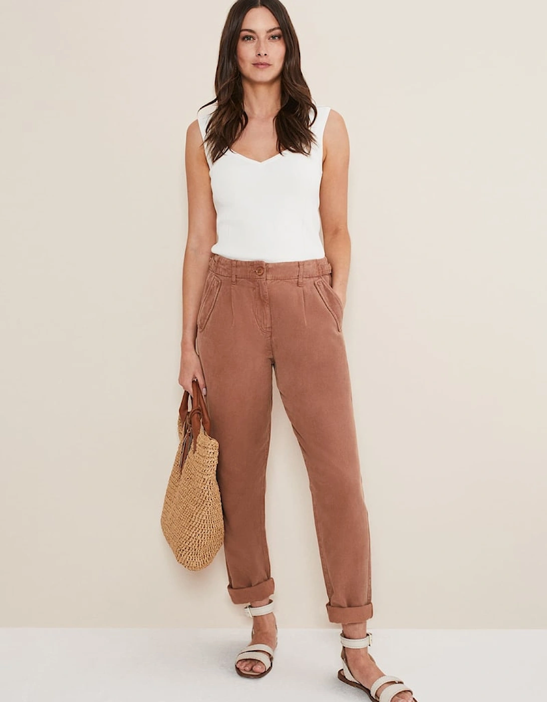 Ivana Relaxed Chino Trouser, 7 of 6
